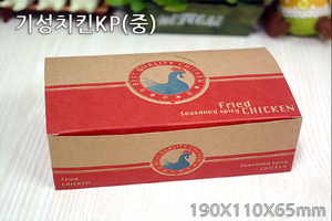 기성치킨KP(중) [우팩몰] 치킨박스-일회용치킨포장용기, 식품용기